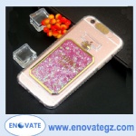 Perfume Flash lighting Star qiuck sand case for iphone 5 / 6 / 6plus