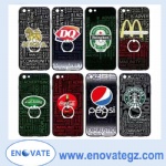 with ring two in one tpu+pc fashion print case for iphone 7 / 7plus , samsung